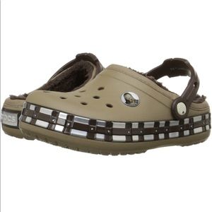 CROCS Star Wars Chewbacca Fur Lined Clogs 6/7